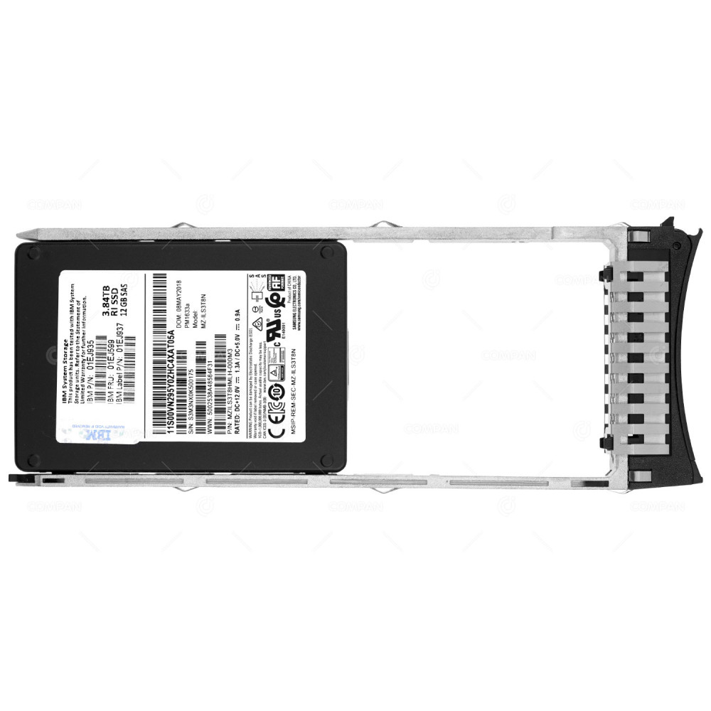 01EJ599 IBM FLASH DRIVE SSD 3.84TB SAS 12G 2.5" SFF